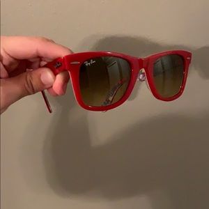 Ray ban red sunglasses